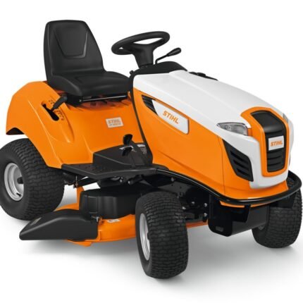 STIHL RT 4112 Rasentraktor Frontansicht 110 cm Mähdeck