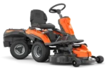 Husqvarna R 200iX Aufsitzmäher auf gepflegtem Rasen