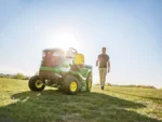 Aufsitzrasenmäher John Deere X350R mit Heckfangsystem 107 cm – Hydrostatisches Getriebe K46 – Bild 5