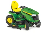 Aufsitzrasenmäher John Deere X584 mit 4-Rad-Lenkhilfe – 122 cm / 137 cm – Bild 3