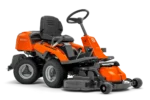 Husqvarna R214C Rider Frontansicht mit 94 cm Mähdeck