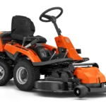 Husqvarna R214TC Aufsitzmäher Frontansicht mit 103 cm Mähdeck