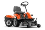Husqvarna R 112iC Rider Vorderansicht mit 85 cm Mähdeck