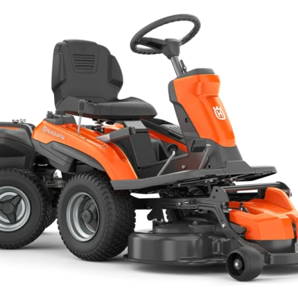 Husqvarna R 200iX Rider Frontansicht Akku-Aufsitzmäher